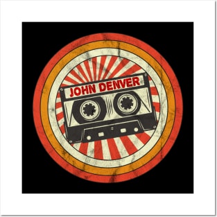 Denver Proud Name Retro Cassette Vintage Posters and Art